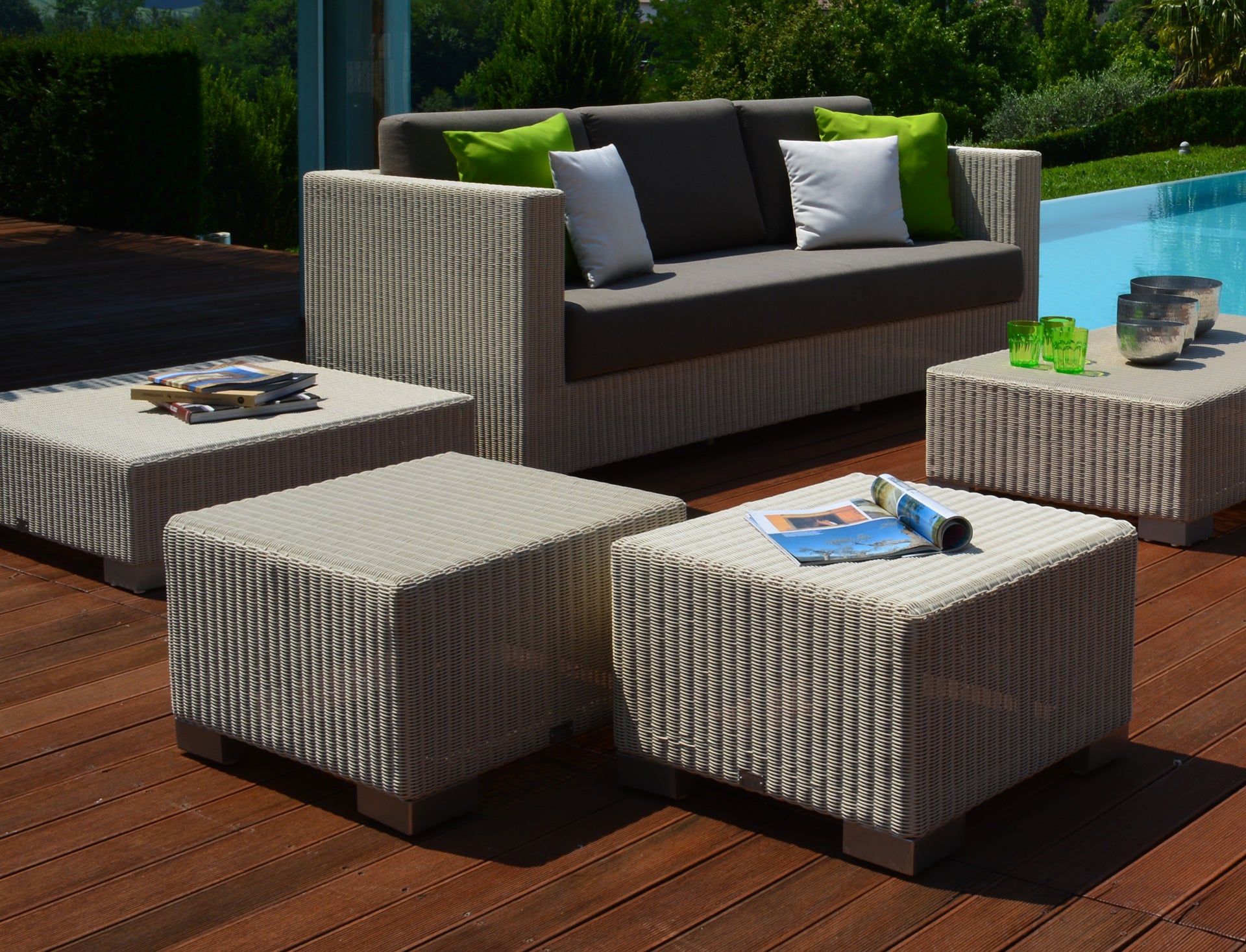 Klab-55A tavolino pouf